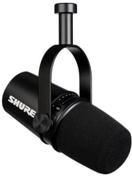 Shure MV7 USB Podcast Microphone - Black